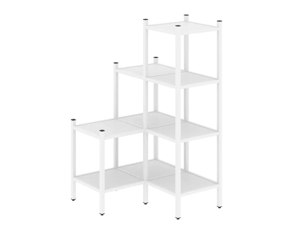 Угловой внутренний стеллаж L-36 862x862x1458 Лофт / Loft