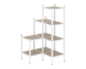 Угловой внутренний стеллаж L-36 862x862x1458 Лофт / Loft images