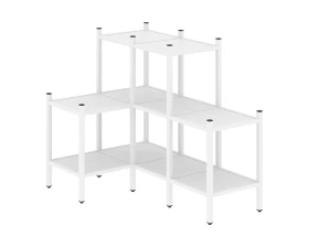 Угловой внутренний стеллаж L-37 862x1278x1047 Лофт / Loft images