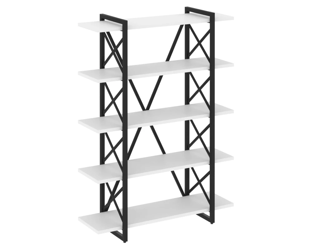 Стеллаж на регулируемых опорах - 5 полок 1200х400х1650 Лофт / Loft