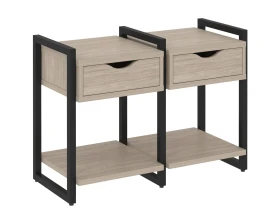 Тумба на регульруемых опорах наборная. Вариант №1 970х460х719 Лофт / Loft images