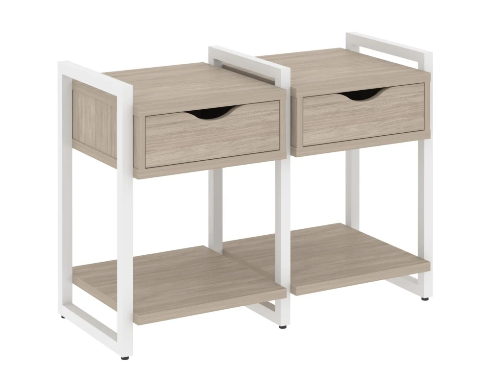 Тумба на регульруемых опорах наборная. Вариант №1 970х460х719 Лофт / Loft