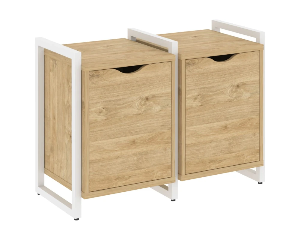 Тумба на регульруемых опорах наборная. Вариант №2 970х460х719 Лофт / Loft