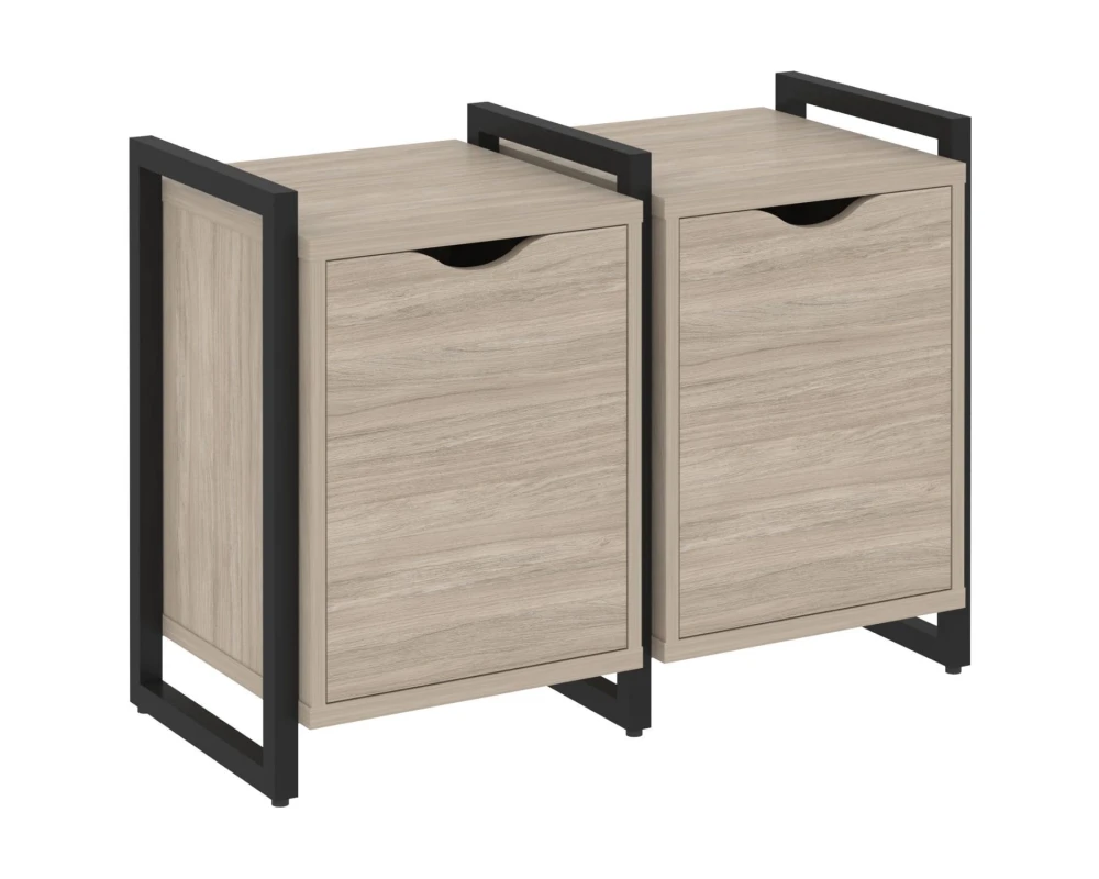 Тумба на регульруемых опорах наборная. Вариант №2 970х460х719 Лофт / Loft