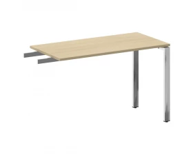 Брифинг-приставка на П-обр. м/к 1200x600x750 Metal System Direct images