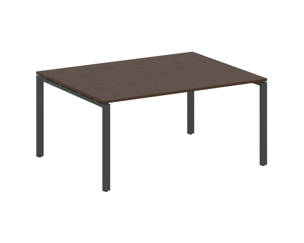 Переговорный стол (1 столешница) на П-образном м/к 160x123,5x75 Метал Систем / Metal System