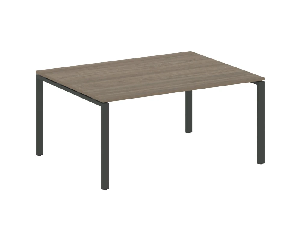 Переговорный стол (1 столешница) на П-образном м/к 160x123,5x75 Метал Систем / Metal System