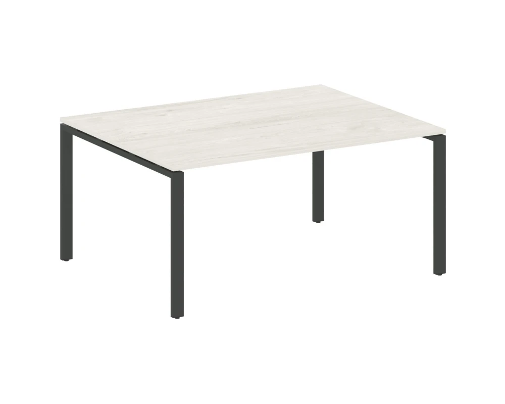 Переговорный стол (1 столешница) на П-образном м/к 160x123,5x75 Метал Систем / Metal System