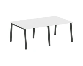 Переговорный стол (2 столешницы) на А-образном м/к 200x123,5x75 Метал Систем / Metal System images
