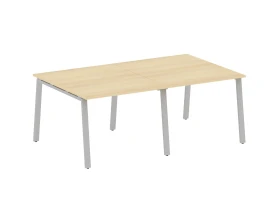 Переговорный стол (2 столешницы) на А-образном м/к 200x123,5x75 Метал Систем / Metal System images