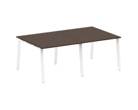 Переговорный стол (2 столешницы) на А-образном м/к 200x123,5x75 Метал Систем / Metal System images