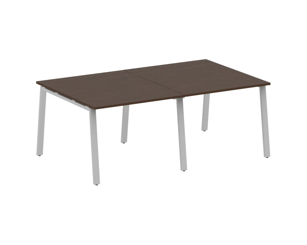 Переговорный стол (2 столешницы) на А-образном м/к 200x123,5x75 Метал Систем / Metal System