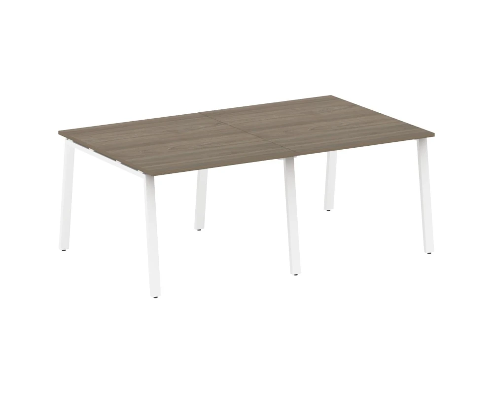 Переговорный стол (2 столешницы) на А-образном м/к 200x123,5x75 Метал Систем / Metal System