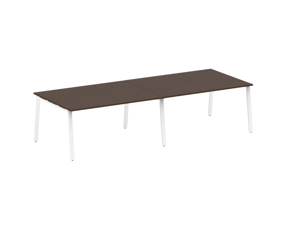 Переговорный стол (2 столешницы) на А-образном м/к 320x123,5x75 Метал Систем / Metal System