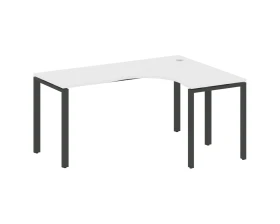 Стол криволинейный правый на П-образном м/к 160x120x75 Метал Систем / Metal System images