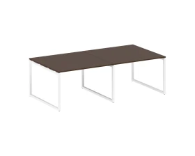 Перег. стол (2 столешницы) на О-образном м/к 2400x1235x750 Метал Систем Куатро 4х4 / Metal System Quattro 4x4 images