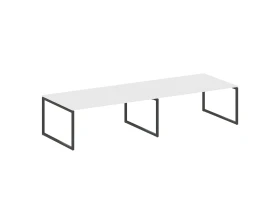 Перег. стол (2 столешницы) на О-образном м/к 3600x1235x750 Метал Систем Куатро 4х4 / Metal System Quattro 4x4 images