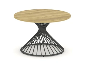 Стол переговорный круглый PR.C.SPRG-003.D 1200х1200х750 Оак / Oak images