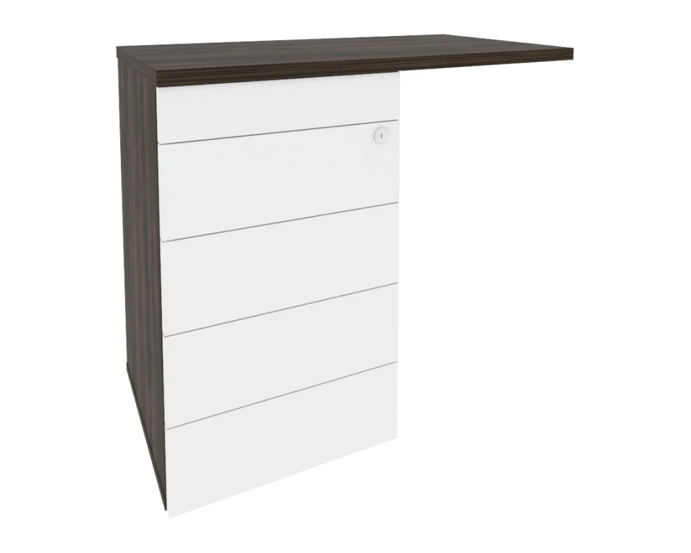 Тумба приставная (TIP-ON) (универсальная л/пр) 842x460x750 Оникс Директ / Onix Direct