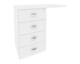 Тумба приставная (универсальная л/пр) 842x460x750 Оникс Директ / Onix Direct images