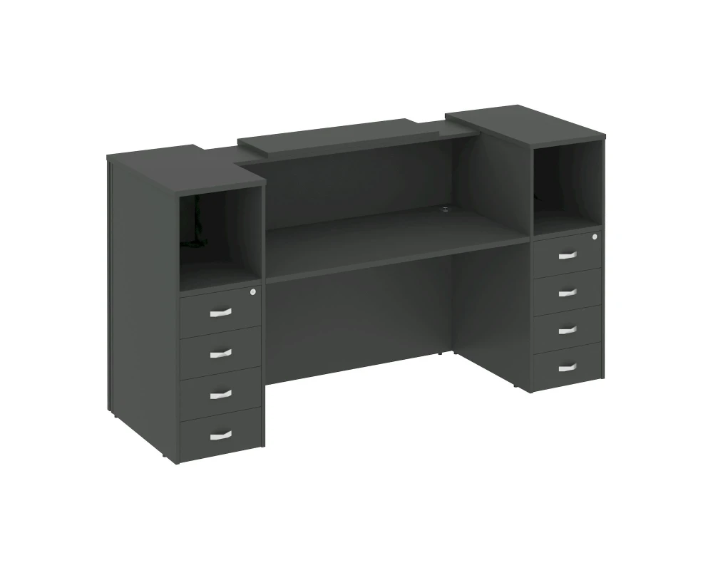 Ресепшн K-10 2244x766x1187 Оникс / Onix