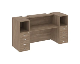 Ресепшн K-10 2244x766x1187 Оникс / Onix images