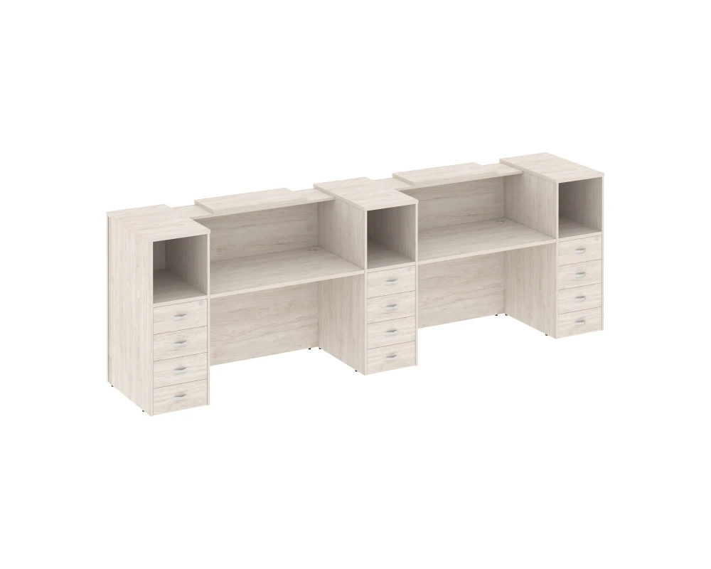 Ресепшн K-13 3652x766x1187 Оникс / Onix