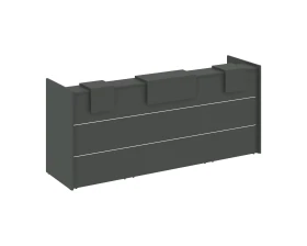 Ресепшн K-16 2790x766x1187 Оникс / Onix images