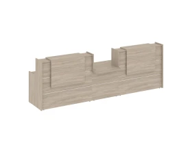 Ресепшн K-19 3590x766x1187 Оникс / Onix images