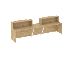 Ресепшн K-19 3590x766x1187 Оникс / Onix images