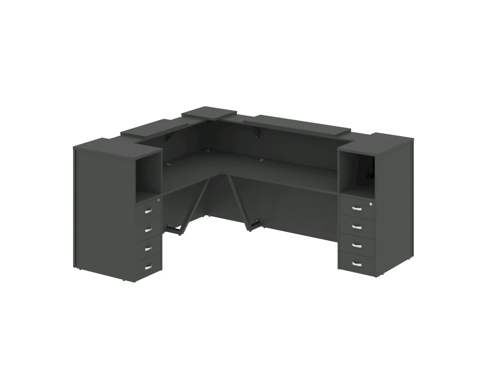 Ресепшн K-29 2575x2175x1187 Оникс / Onix