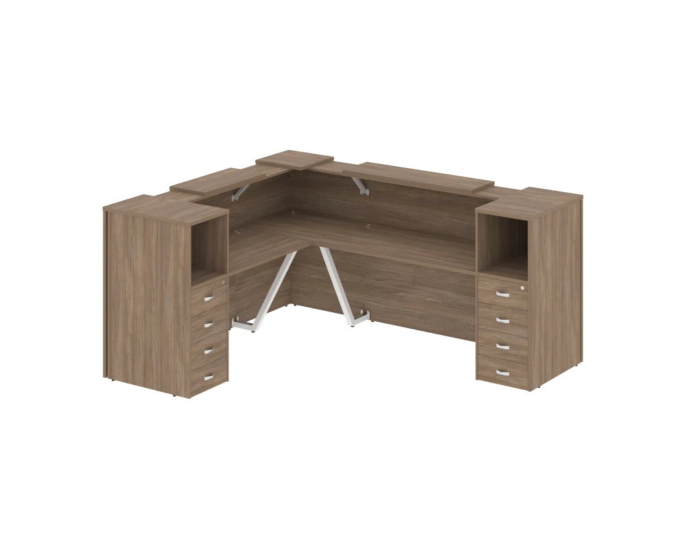 Ресепшн K-29 2575x2175x1187 Оникс / Onix