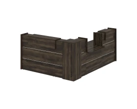 Ресепшн K-31 3201x2773x1187 Оникс / Onix images