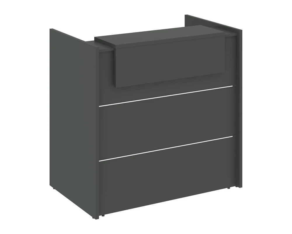 Ресепшн K-4 1230x766x1187 Оникс / Onix