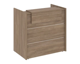 Ресепшн K-4 1230x766x1187 Оникс / Onix images