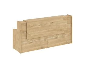 Ресепшн K-9 2410x766x1187 Оникс / Onix images