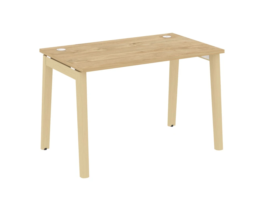 Стол письменный, опоры - массив дерева 118x72x75 Оникс Вуд / Onix Wood