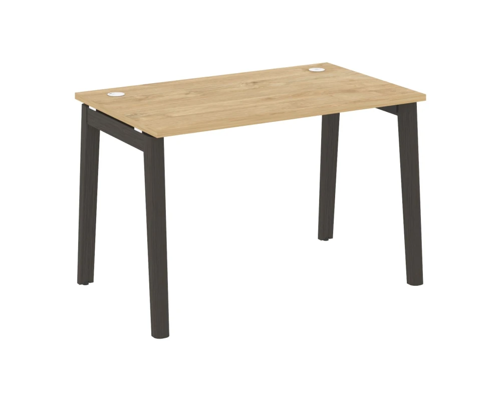 Стол письменный, опоры - массив дерева 118x72x75 Оникс Вуд / Onix Wood