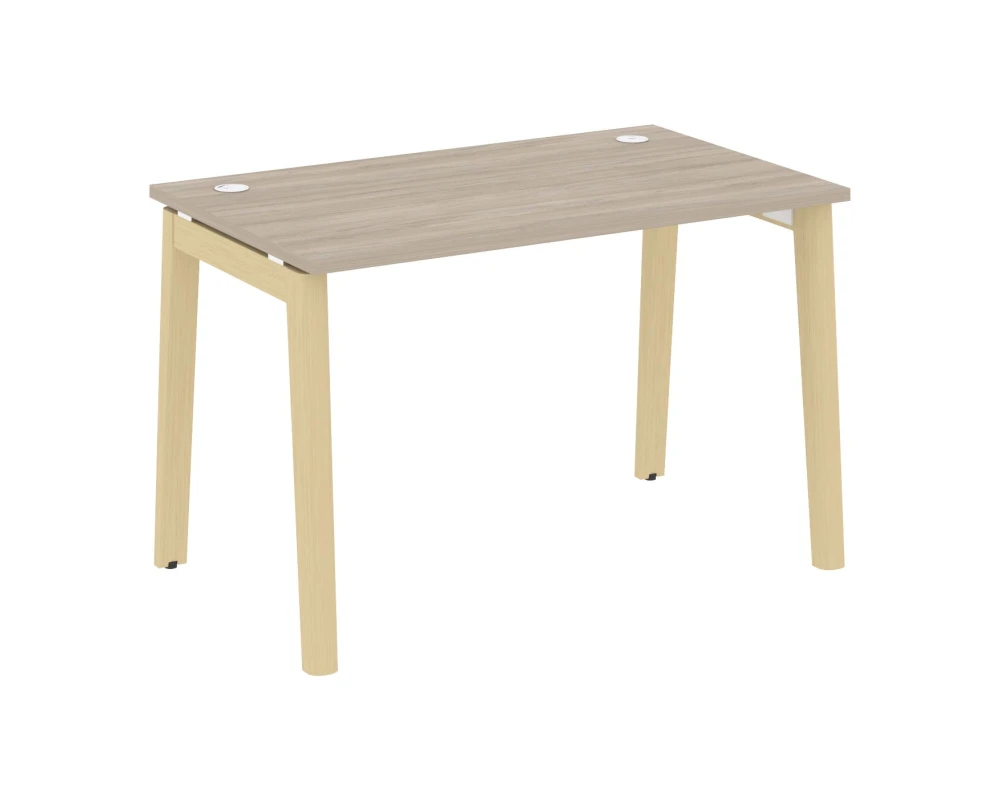 Стол письменный, опоры - массив дерева 118x72x75 Оникс Вуд / Onix Wood