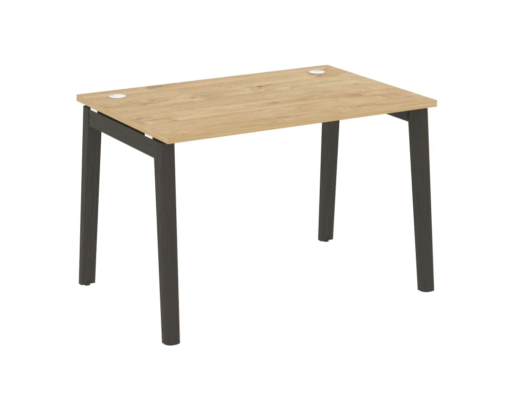 Стол письменный, опоры - массив дерева 118x80x75 Оникс Вуд / Onix Wood