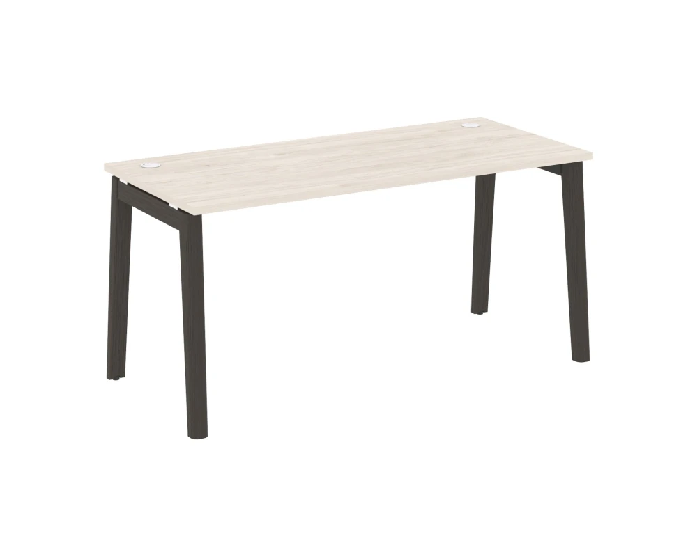Стол письменный, опоры - массив дерева 158x72x75 Оникс Вуд / Onix Wood