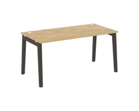 Стол письменный, опоры - массив дерева 158x80x75 Оникс Вуд / Onix Wood images