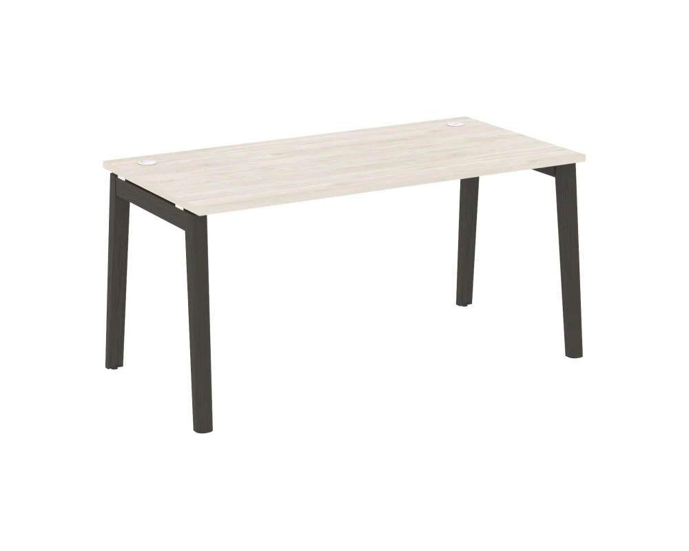 Стол письменный, опоры - массив дерева 158x80x75 Оникс Вуд / Onix Wood