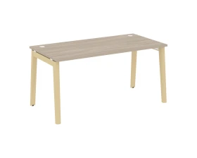 Стол письменный, опоры - массив дерева 158x80x75 Оникс Вуд / Onix Wood images