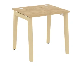 Стол письменный, опоры - массив дерева 78x72x75 Оникс Вуд / Onix Wood images