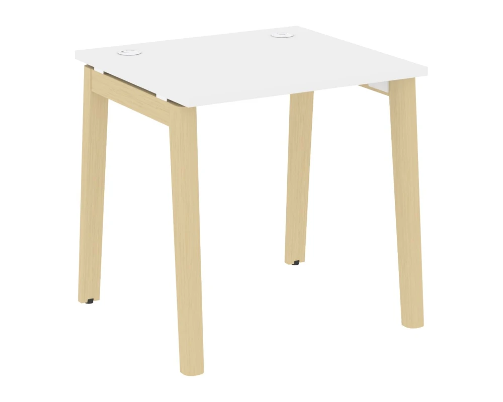 Стол письменный, опоры - массив дерева 78x72x75 Оникс Вуд / Onix Wood