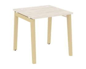 Стол письменный, опоры - массив дерева 78x80x75 Оникс Вуд / Onix Wood images