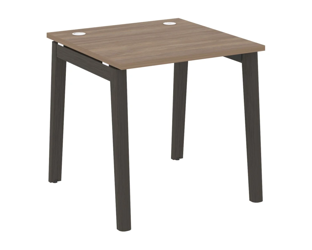 Стол письменный, опоры - массив дерева 78x80x75 Оникс Вуд / Onix Wood