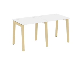 Рабочая станция, опоры - массив дерева 156x72x75 Оникс Вуд / Onix Wood images