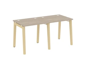 Рабочая станция, опоры - массив дерева 156x72x75 Оникс Вуд / Onix Wood images